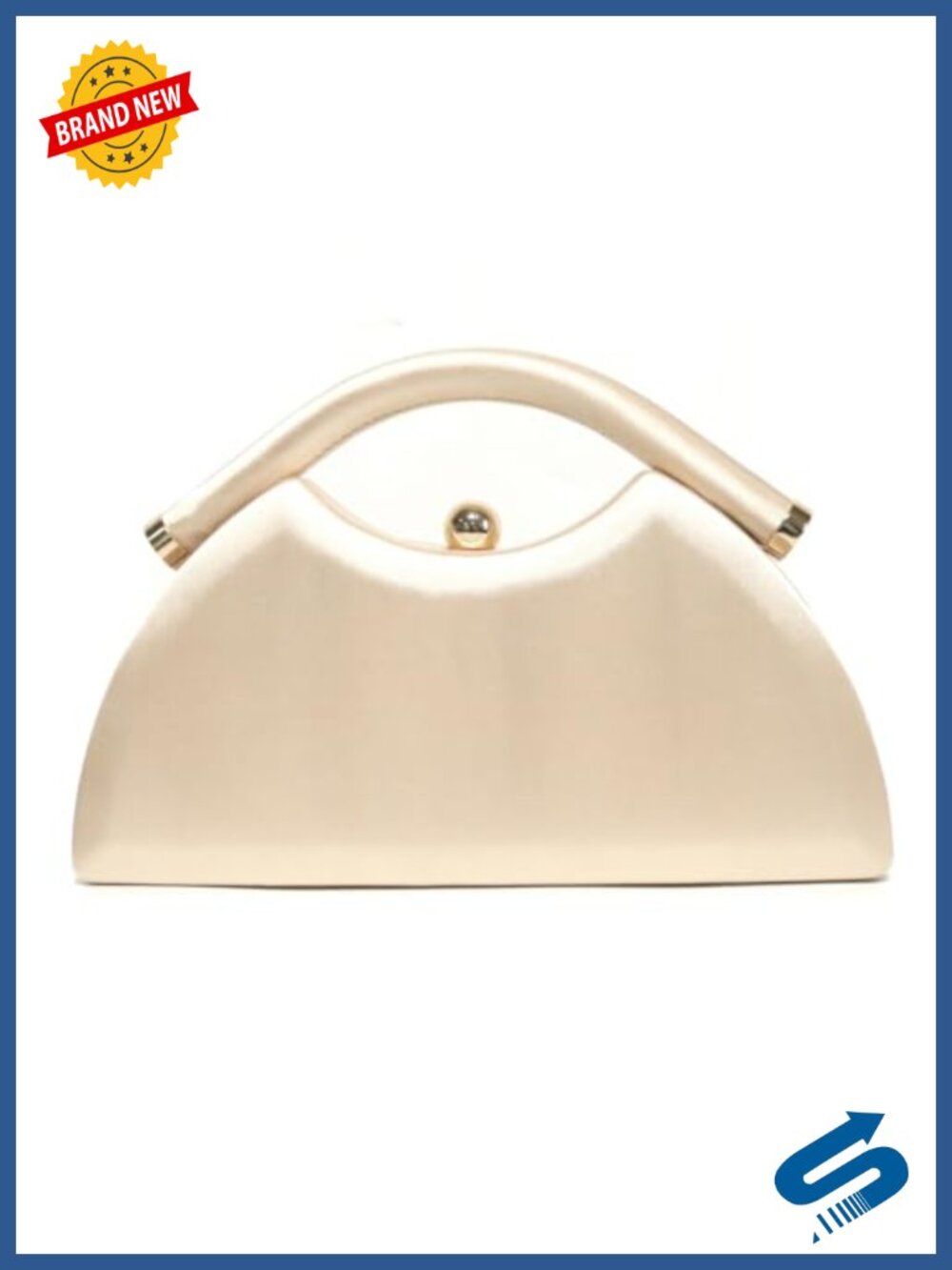Satin Evening Clutch Handbag Elegant Textured Party Wedding Prom Purse